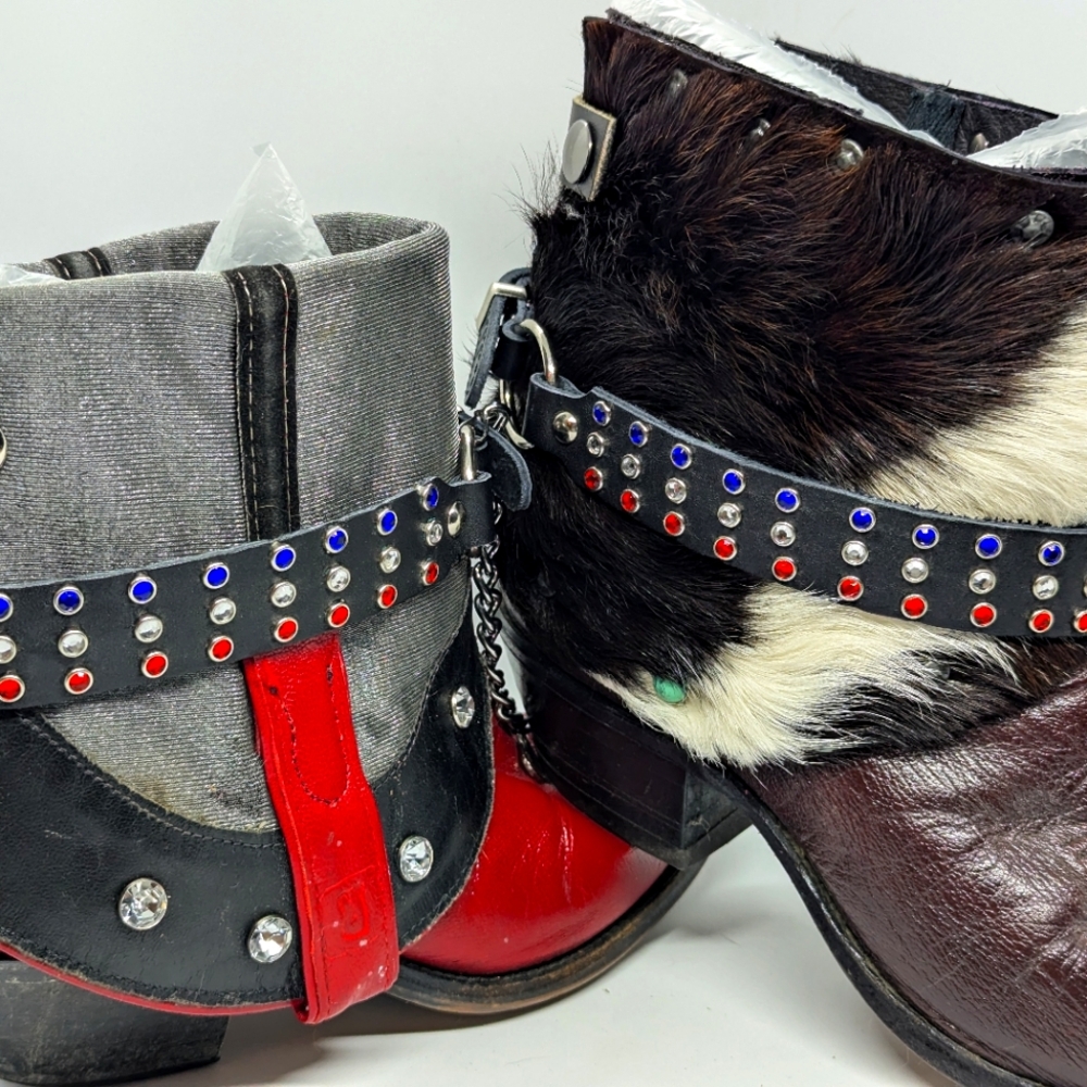 Patriotic Boot Cuffs
